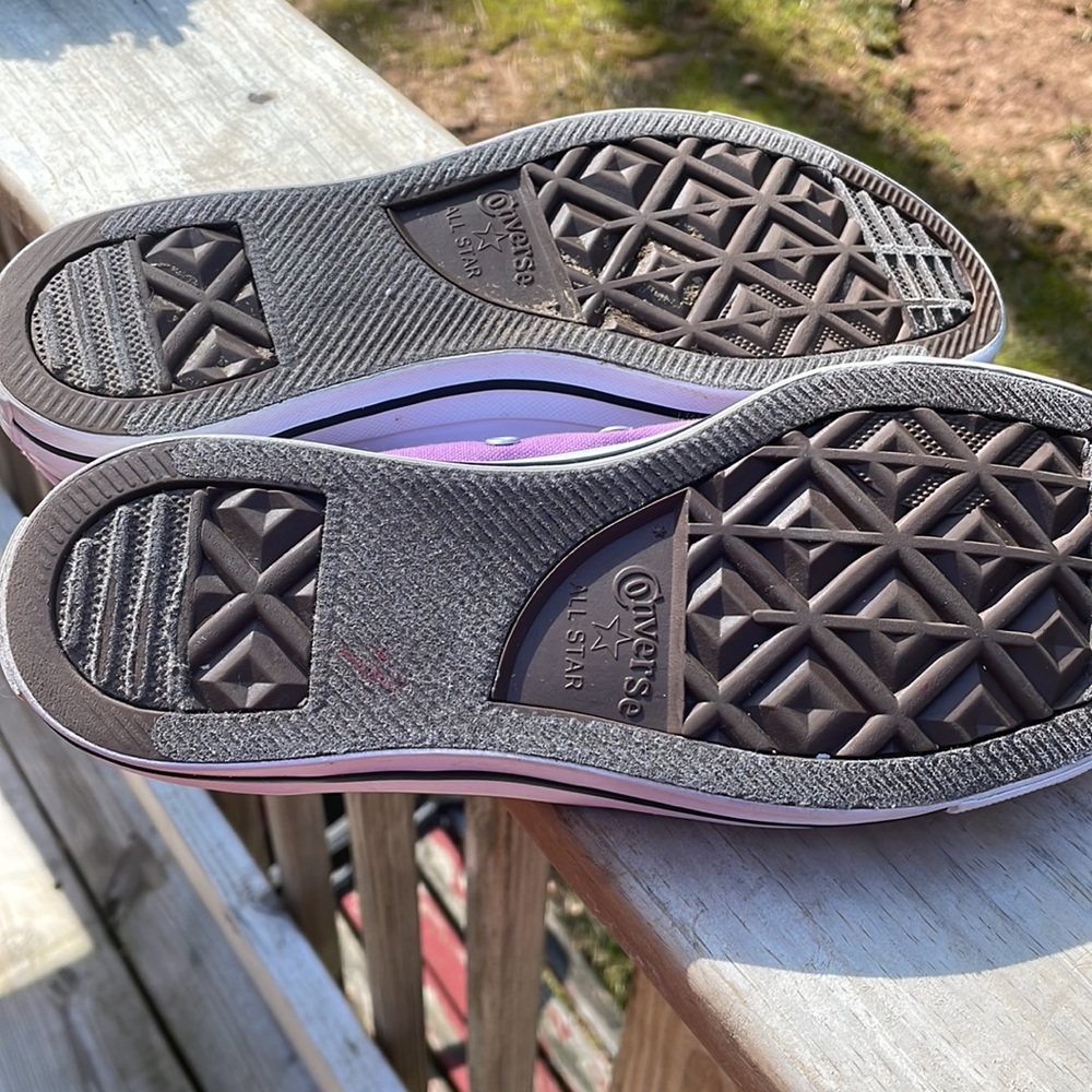 Converse Purple Low-Top Sneakers - Picture 10 of 11